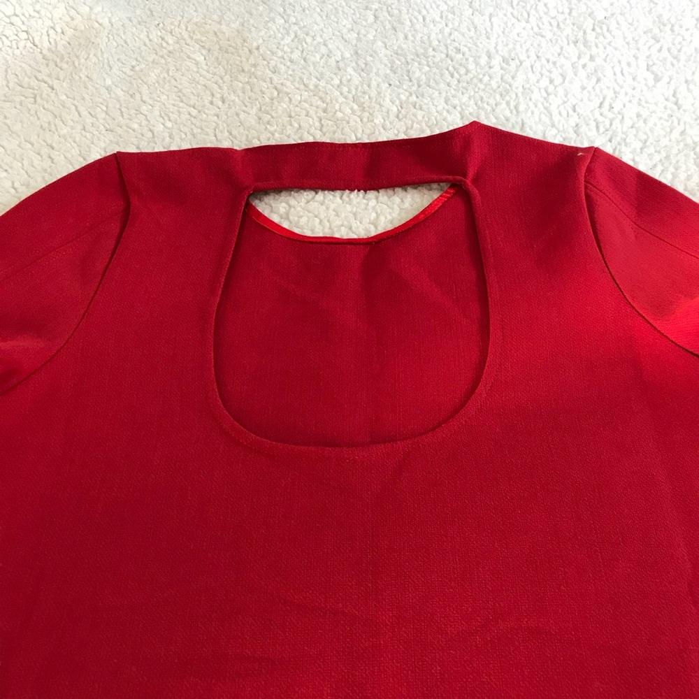 Zara Red Dress - Picture 4 of 6